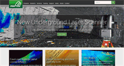 Desktop Screenshot of maptek.com